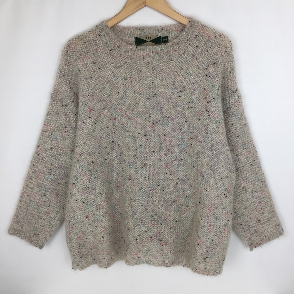 525 America Fuzzy Crewneck Sweater Oversized Women’s Size Small